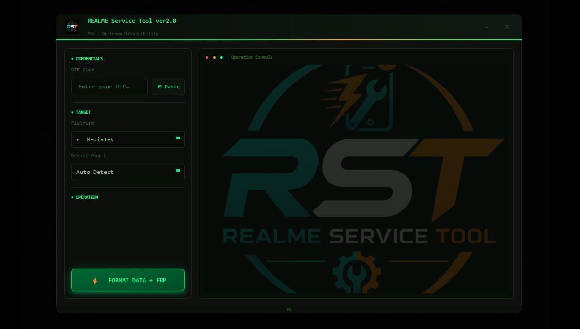 RST Auth Tool Screenshot
